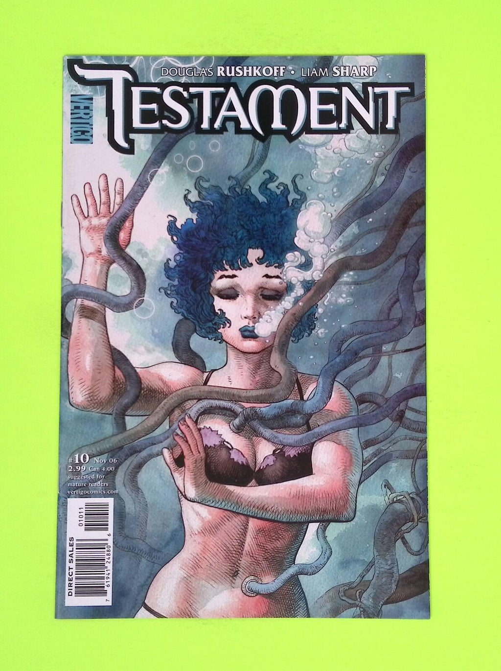 Testament #10 2006 Vertigo High Grade Comic Book M84-74