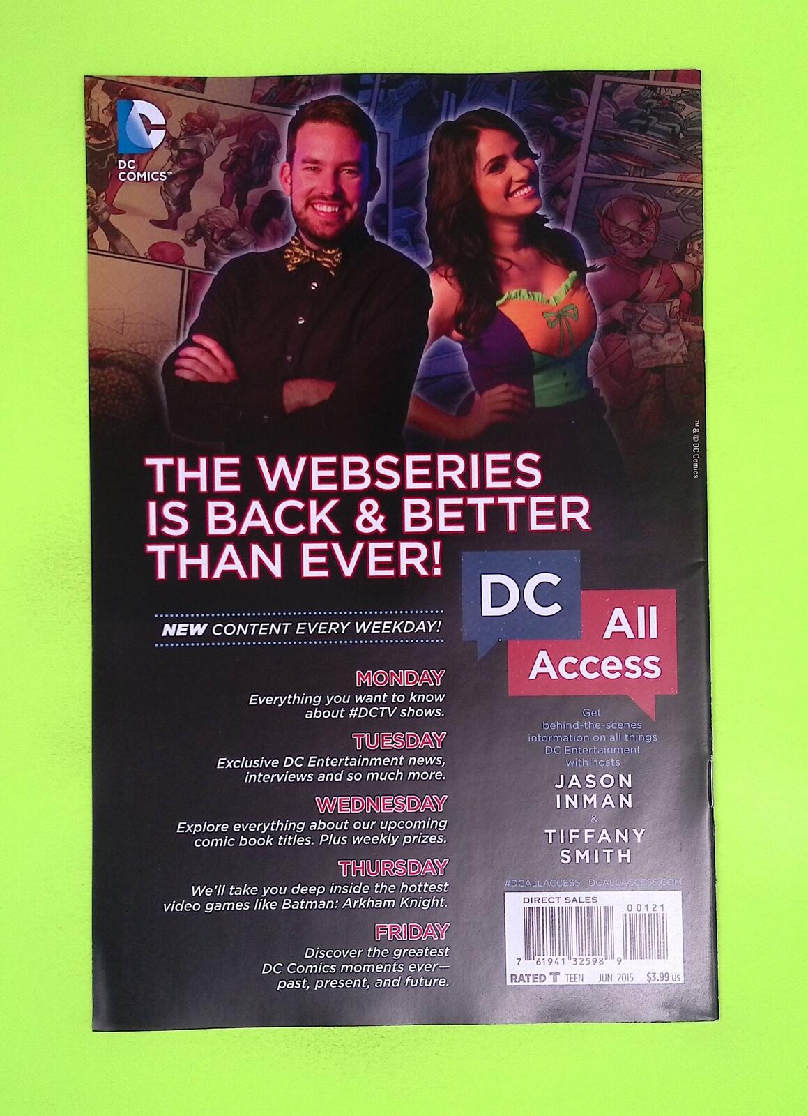 Convergence Superman #1b 2015 DC Comics Variant 8.0 Comic Book G50-169