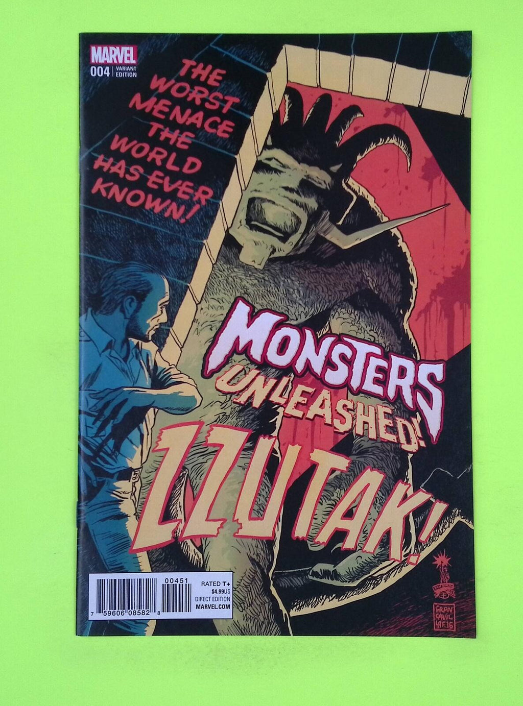 Monsters Unleashed #4d Vol. 2 2017 Marvel Comics Variant High Grade M45-181