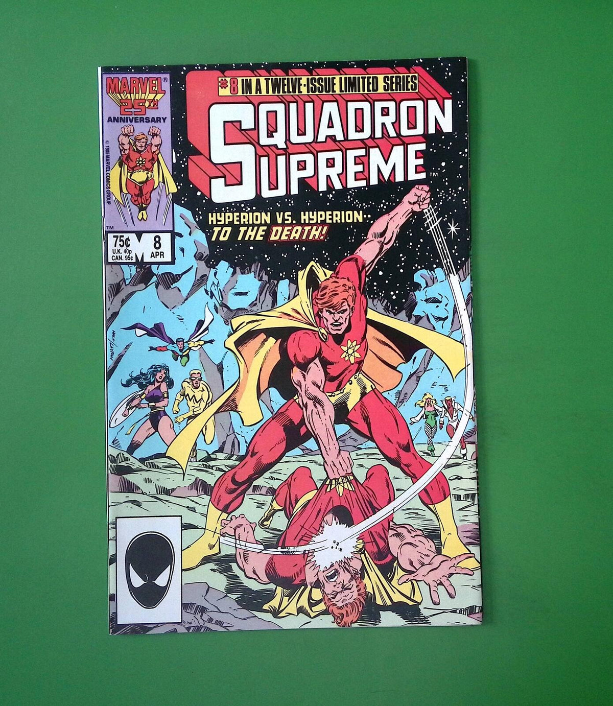 SQUADRON SUPREME #8 VOL. 1 HIGH GRADE MARVEL COMIC BOOK H41-174