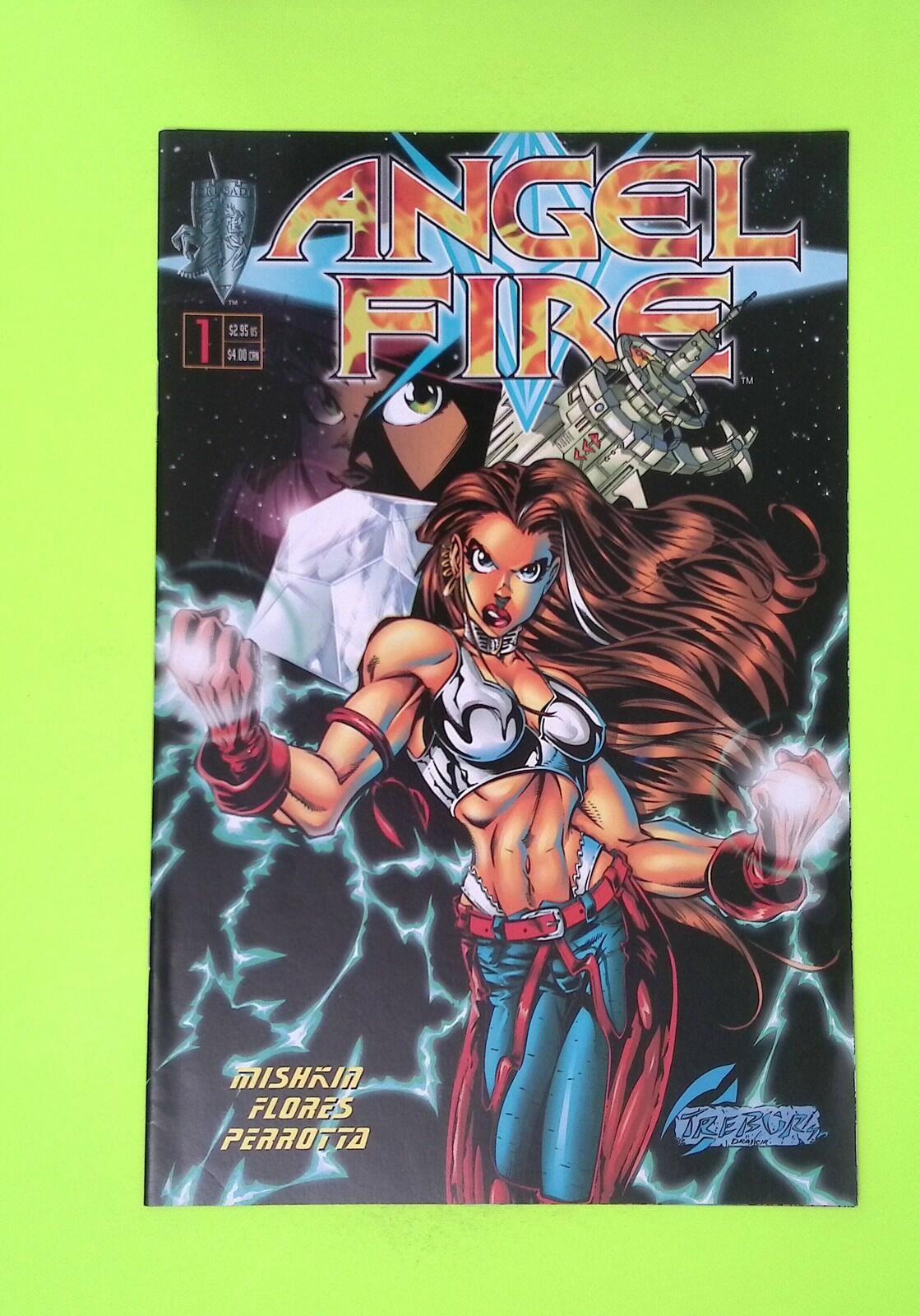 Angel Fire #1 1997 Crusade Comics High Grade Comic Book W18-84
