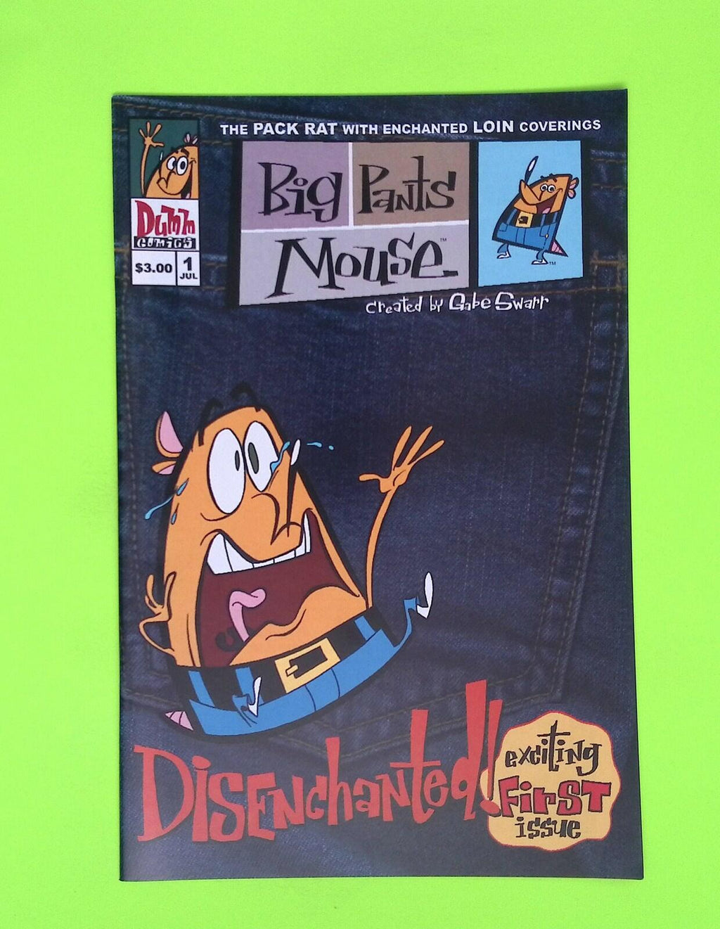 Big Pants Mouse #1 One-Shot Dumm Comics High Grade Comic Book X32-191