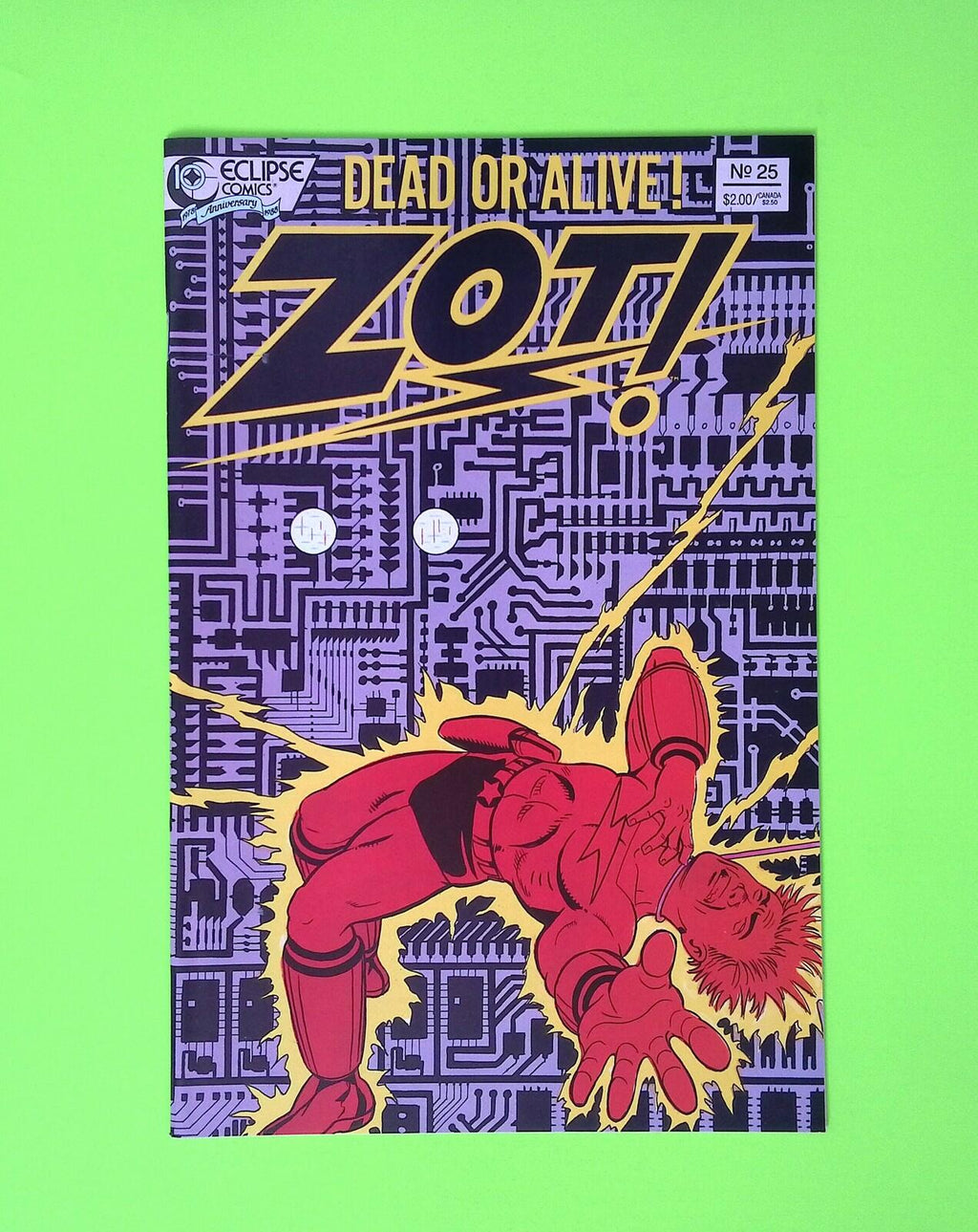 Zot! #25 1989 Eclipse Comics High Grade Comic Book B6-159