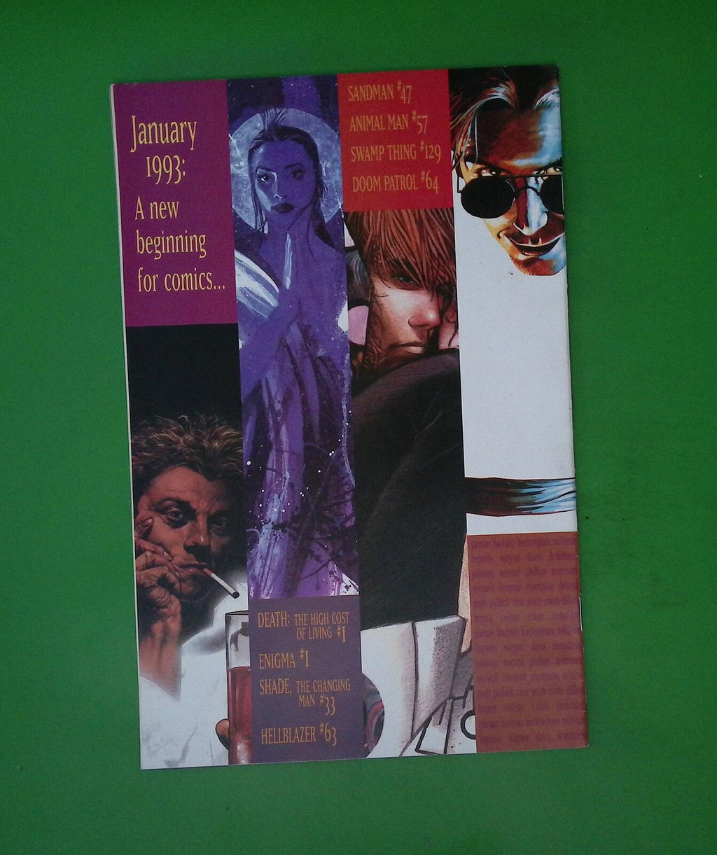 Vertigo Preview #1 One-Shot 1992 Vertigo Mid Grade Comic Book H85-210