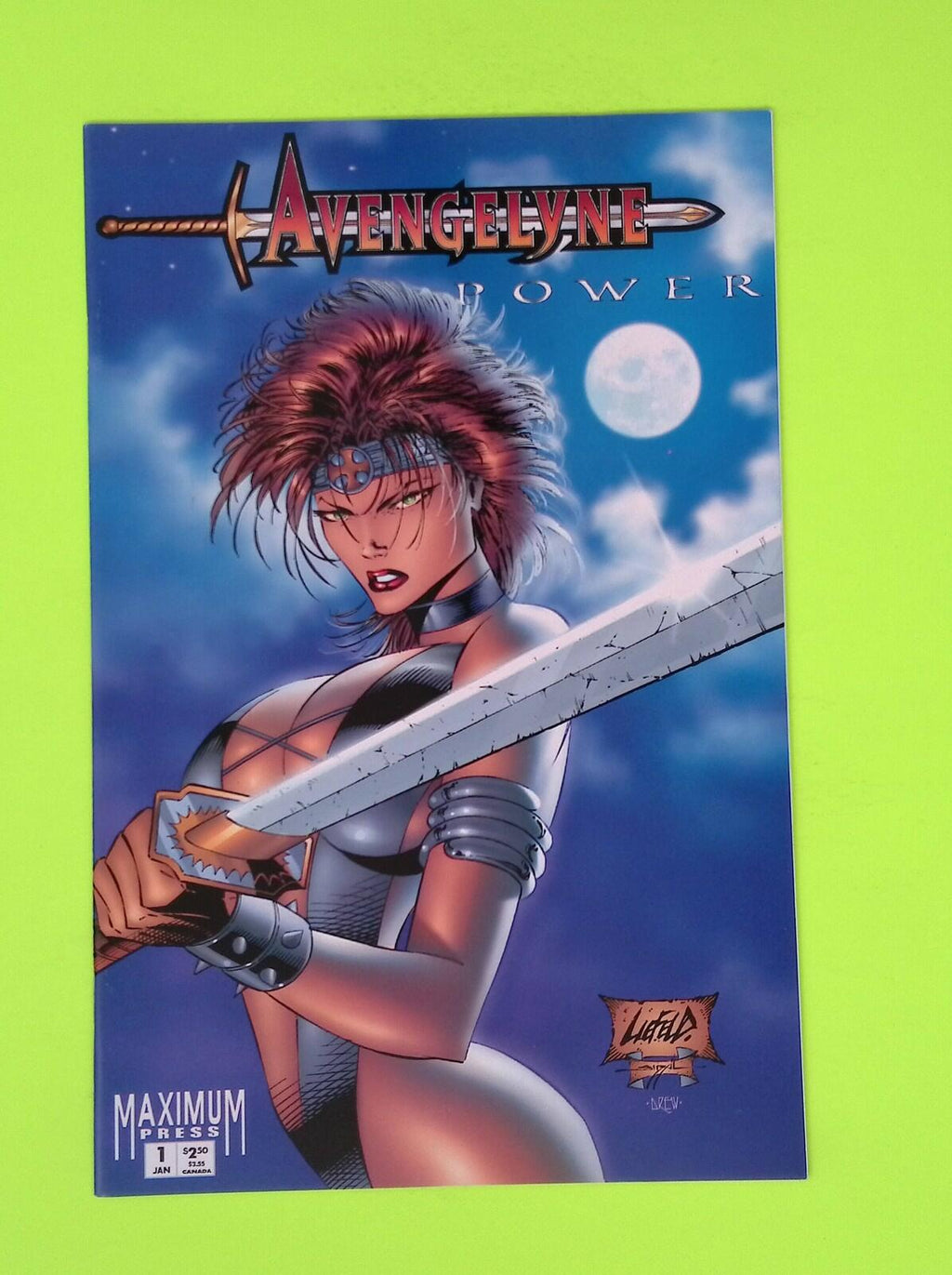 Avengelyne Power #1 1995 Maximum Press High Grade Comic Book M82-201