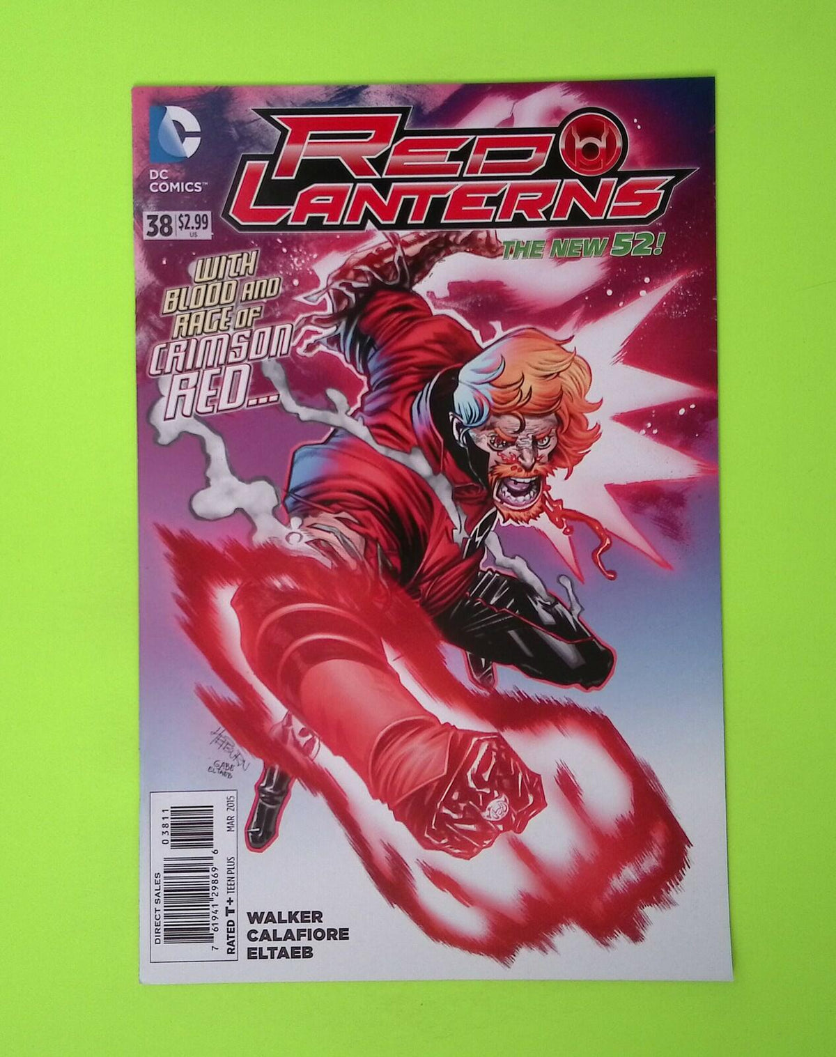 Red Lanterns #38 2015 DC Comics High Grade Comic Book W254-1