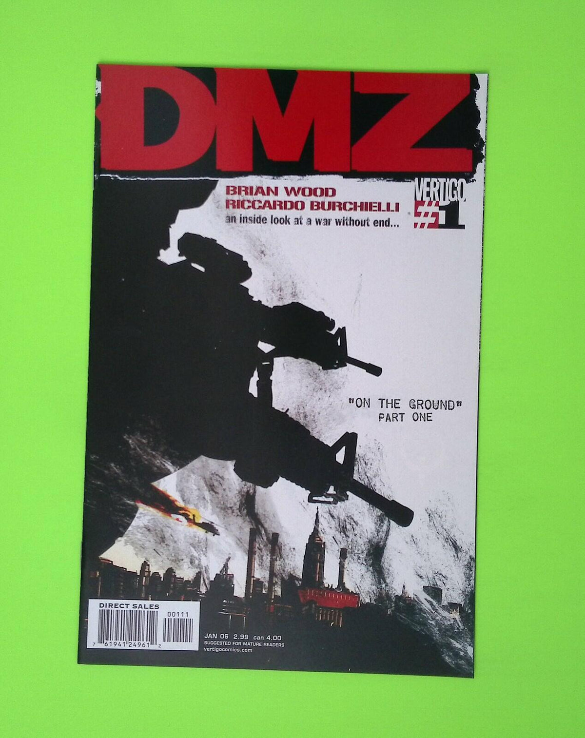 DMZ #1 2006 Vertigo 1st App High Grade Comic Book B84-31