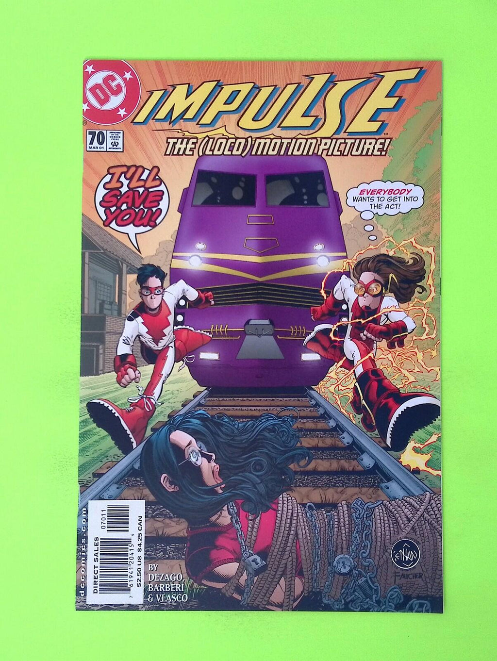 Impulse #70 2001 DC Comics High Grade Comic Book W201-202
