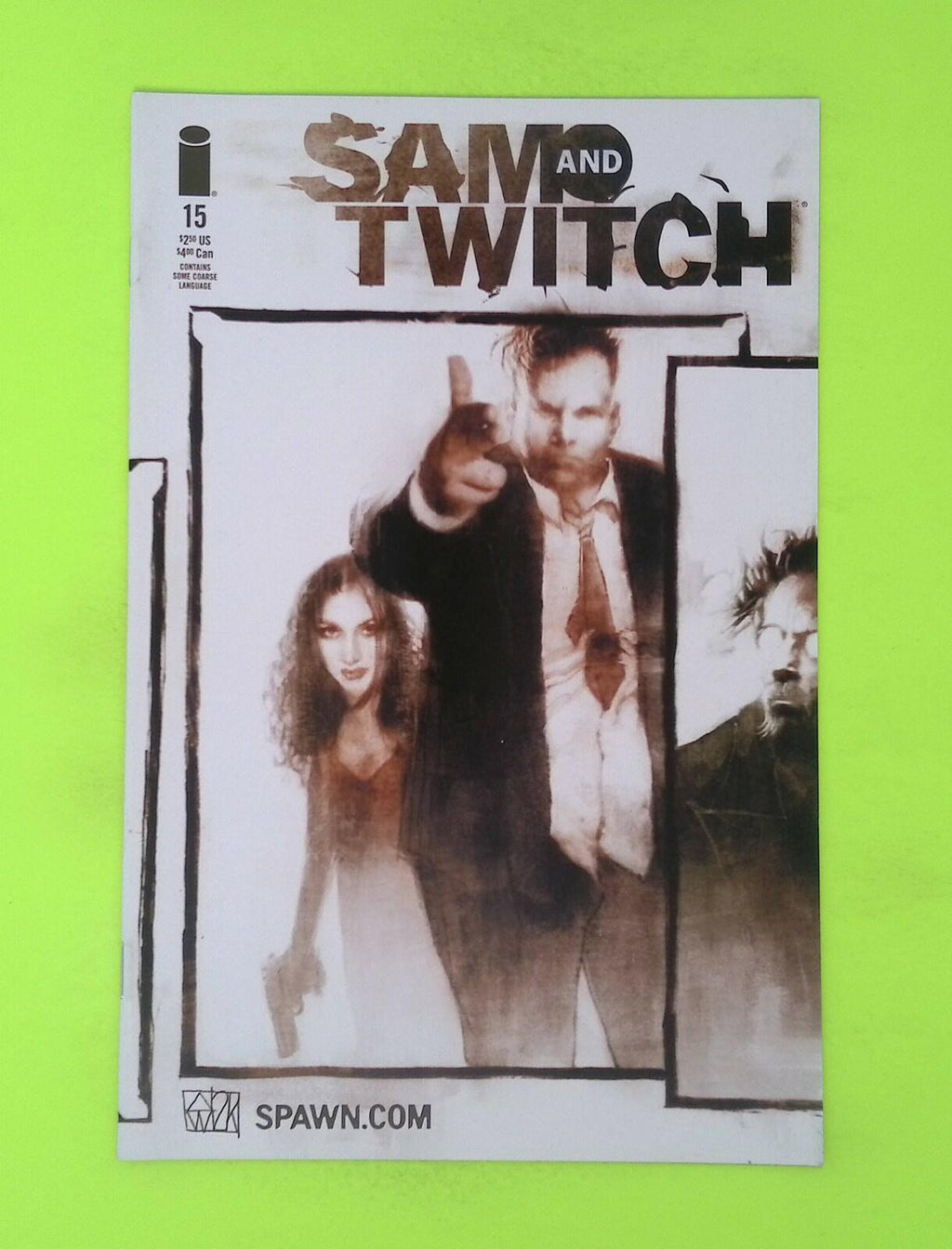 Sam and Twitch #15 2000 Image Comics High Grade Comic Book W39-235