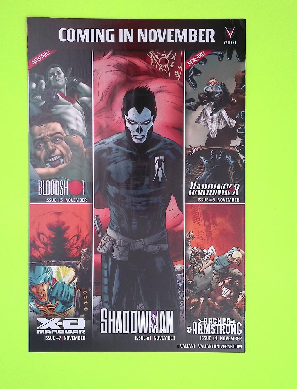 Shadowman #1 Vol. 4 2012 Valiant Entertainment Mid Grade Comic Book A49-75