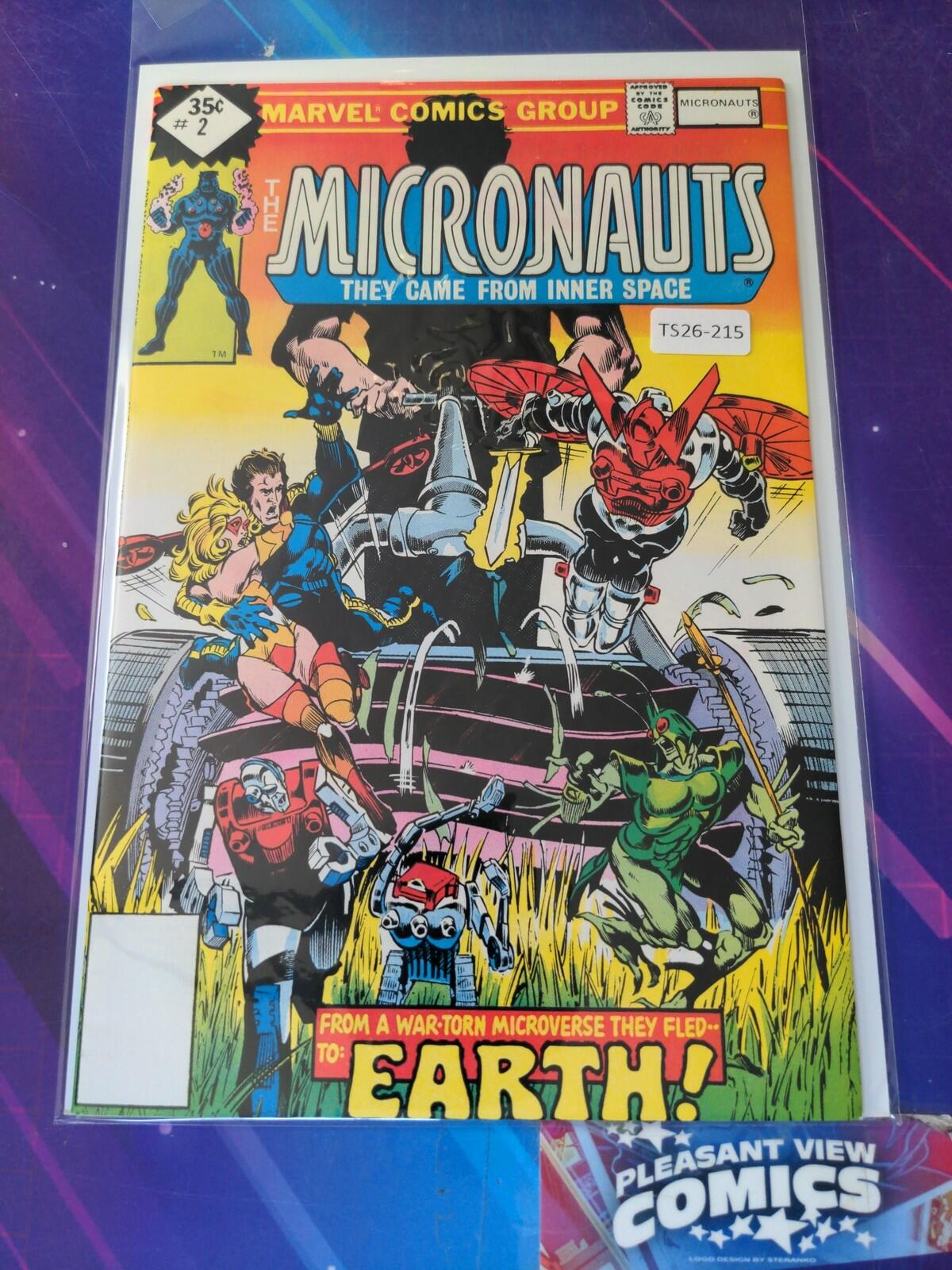 MICRONAUTS #2WHITMAN VOL. 1 HIGH GRADE VARIANT MARVEL COMIC BOOK TS26-215
