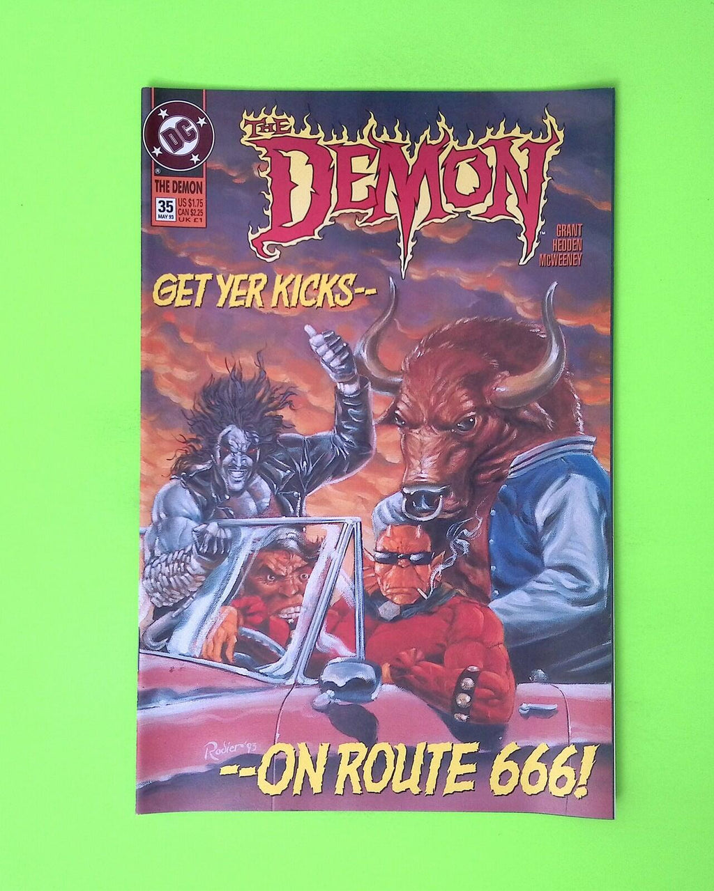 Demon #35 Vol. 3 1993 DC Comics High Grade Comic Book B24-154