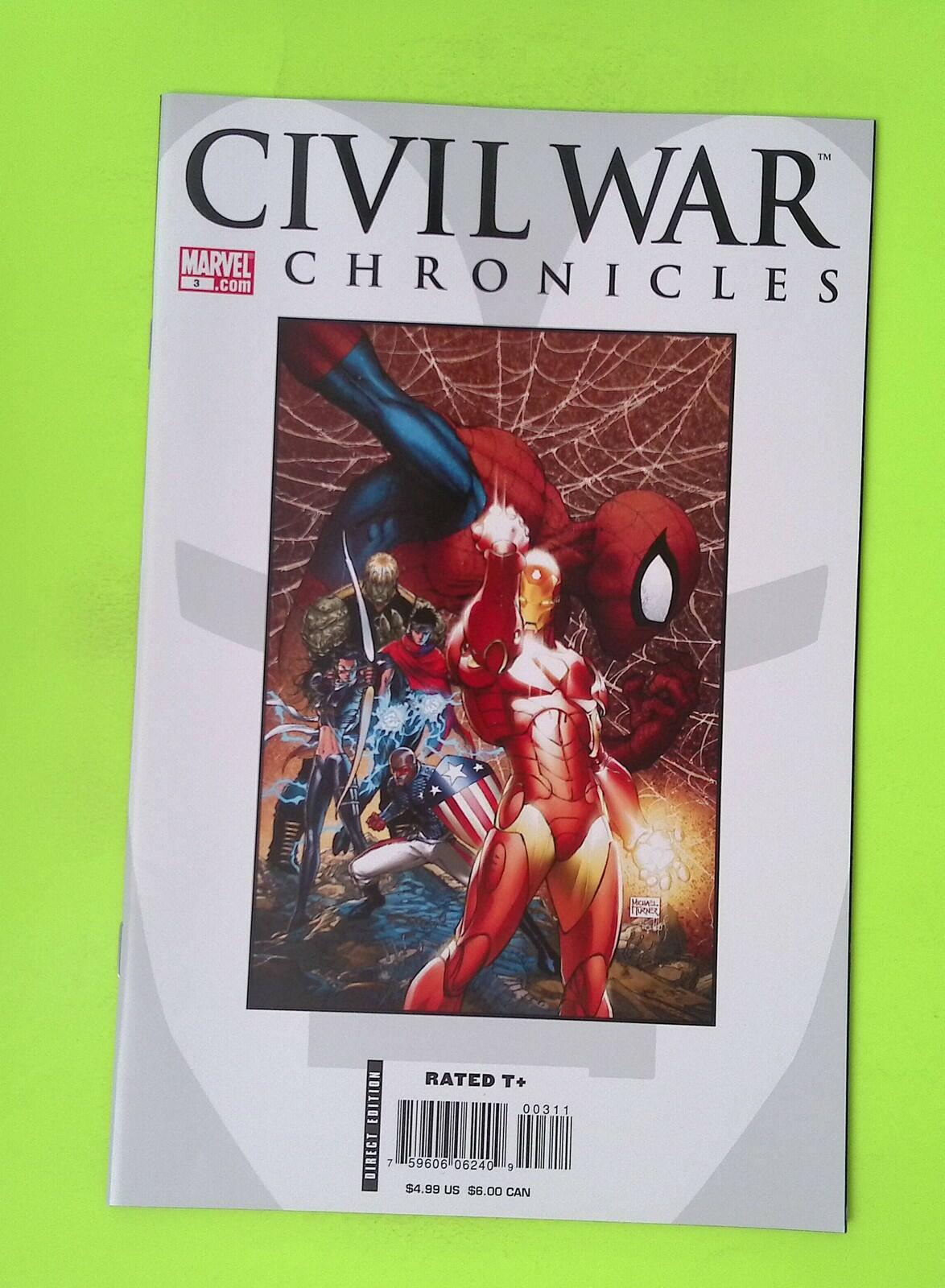Civil War Chronicles #3 2007 Marvel Comics High Grade Comic Book W33-13