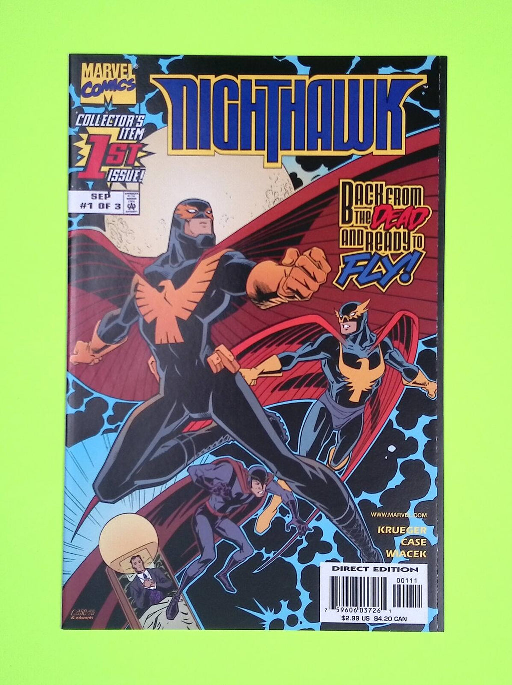 Nighthawk #1 Vol. 1 1998 Marvel Comics High Grade Comic Book K41-34