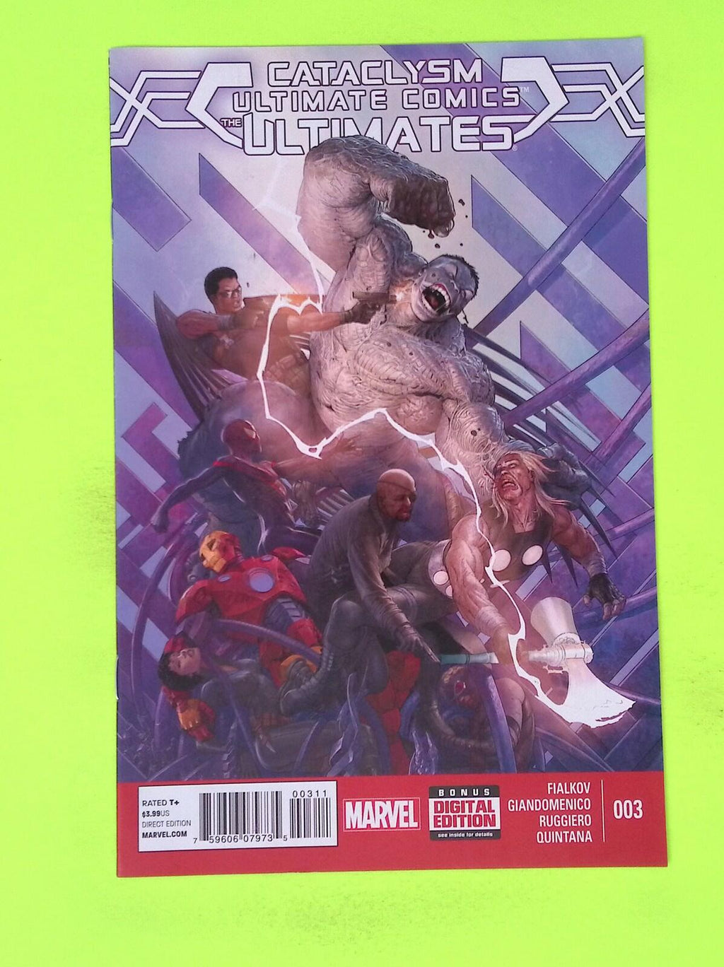 Cataclysm Ultimate Comics - Ultimates #3 2014 Marvel Comics High Grade P29-155