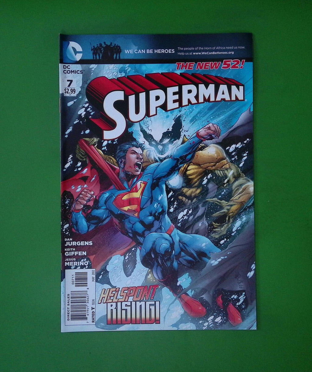 Superman #7 Vol. 3 2012 DC Comics High Grade Comic Book L2-232
