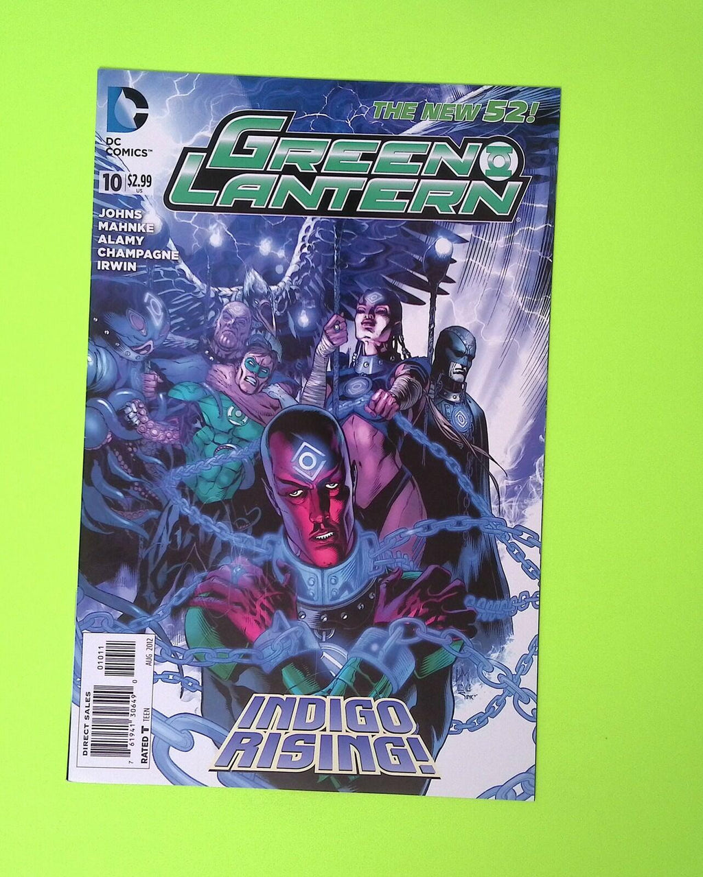 Green Lantern #10 Vol. 5 2012 DC Comics High Grade Comic Book X233-183
