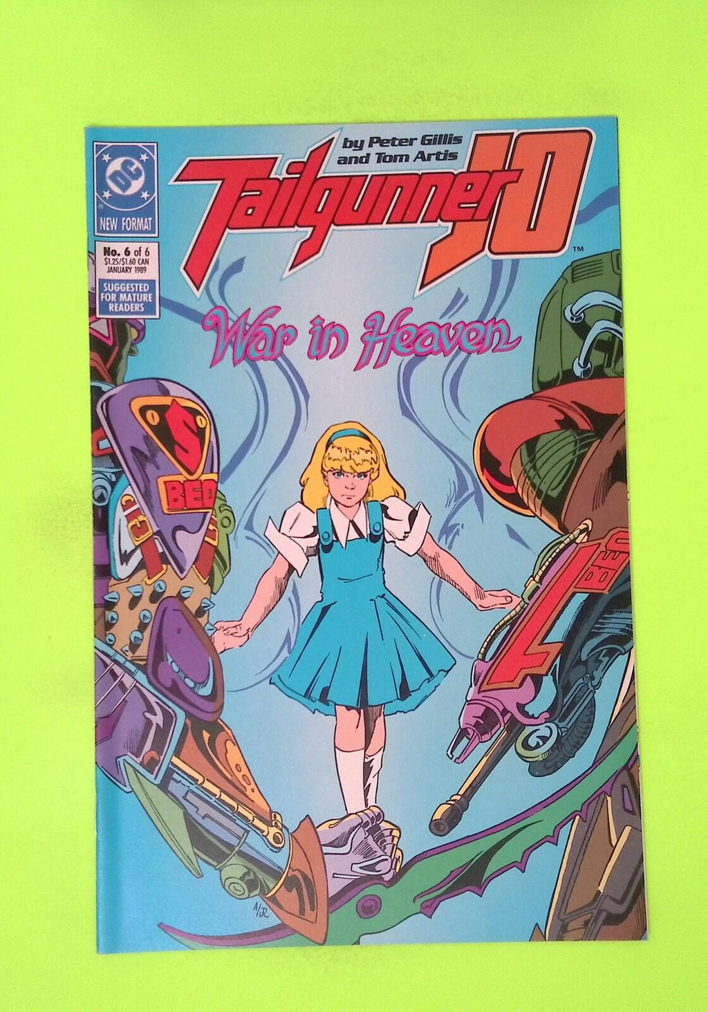 Tailgunner Jo #6 1989 DC Comics 8.0 Comic Book W20-47