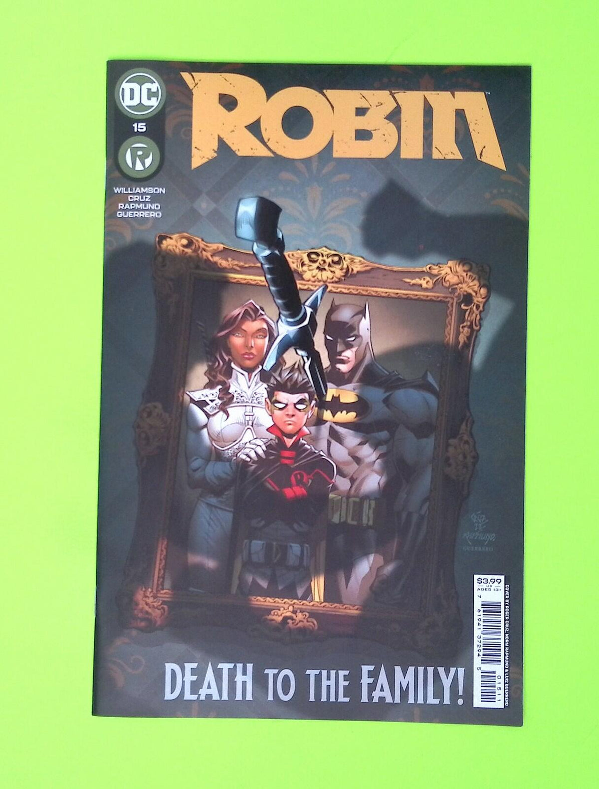 Robin #15 Vol. 3 2022 DC Comics High Grade Comic Book X47-72