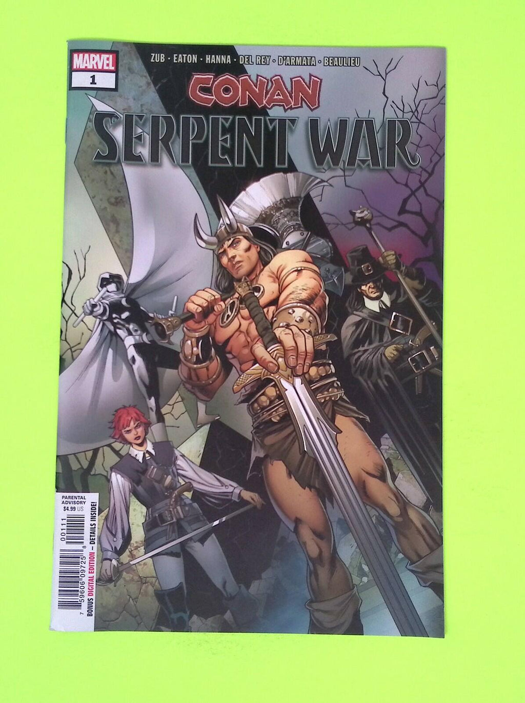 Conan Serpent War #1 2020 Marvel Comics High Grade Comic Book M84-65
