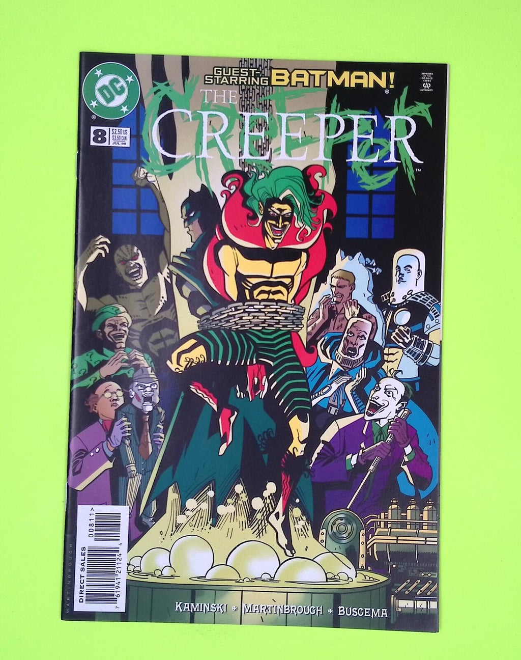 The Creeper #8 Vol. 1 1998 DC Comics 8.0 Comic Book A85-45