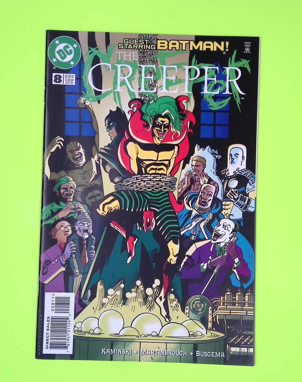 The Creeper #8 Vol. 1 1998 DC Comics 8.0 Comic Book A85-45