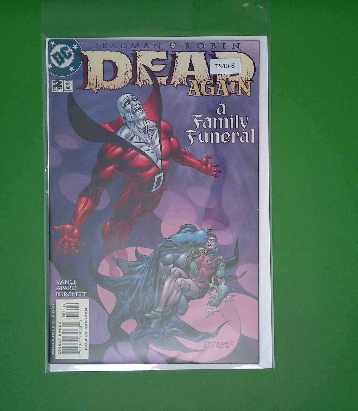 DEADMAN: DEAD AGAIN #2 HIGH GRADE DC COMIC BOOK TS40-6