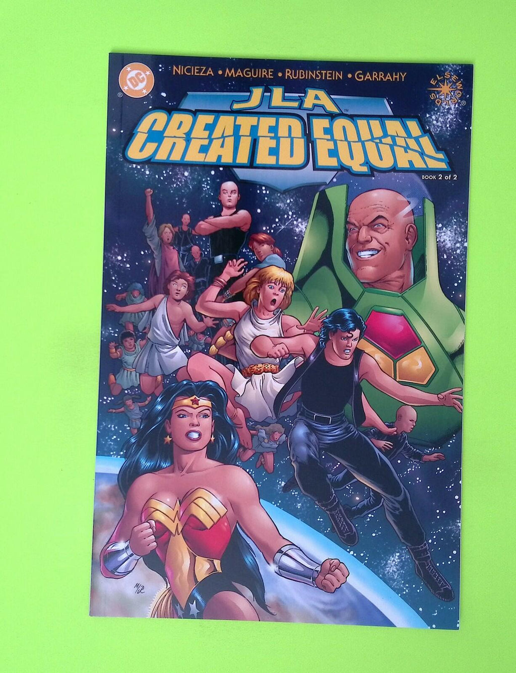 JLA Created Equal #2 2000 DC Comics Soft Cover High Grade Comic Book X6-167