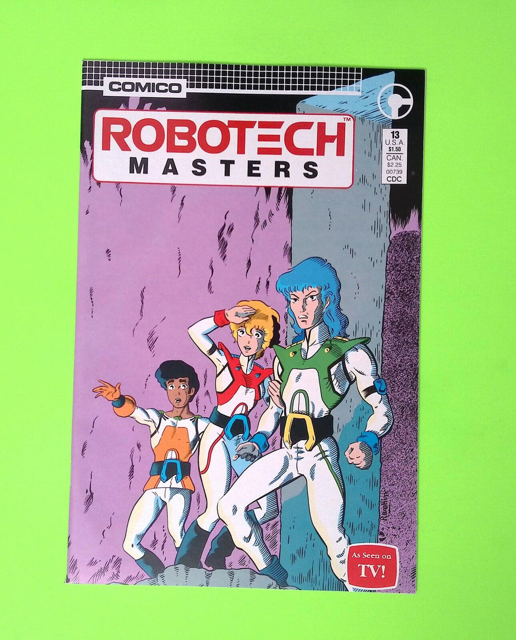 Robotech Masters #13 1987 Comico Comics High Grade Comic Book B61-166
