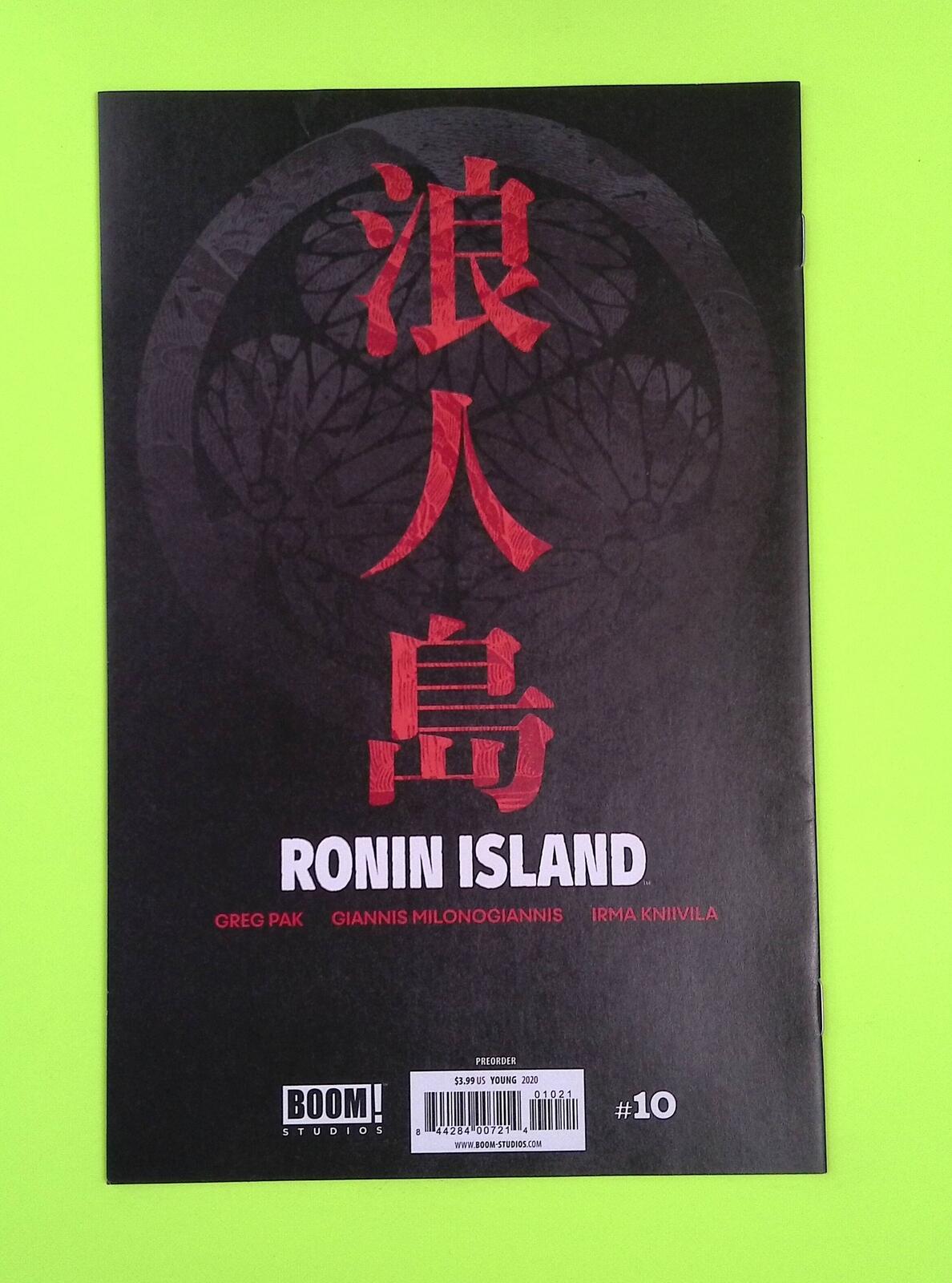 Ronin Island #10b 2020 BOOM! Studios Variant High Grade Comic Book G63-263