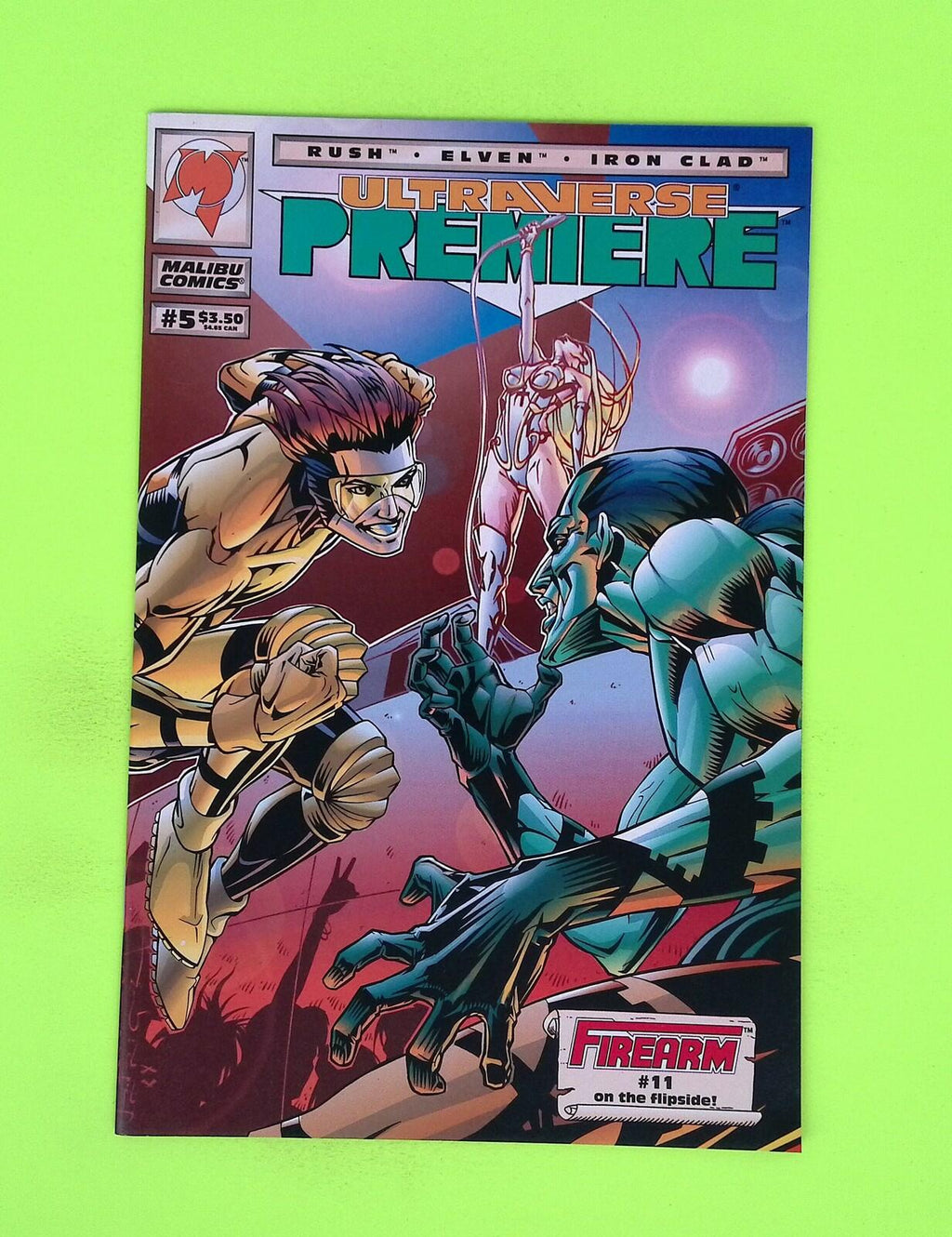 Firearm #11 1994 Malibu Comics High Grade Comic Book J71-232