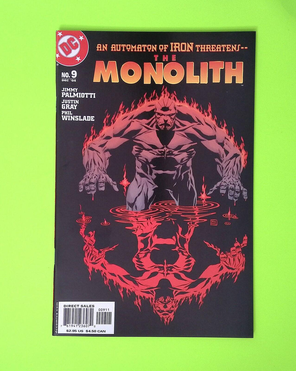 The Monolith #9 Vol. 2 2004 DC Comics High Grade Comic Book X189-166