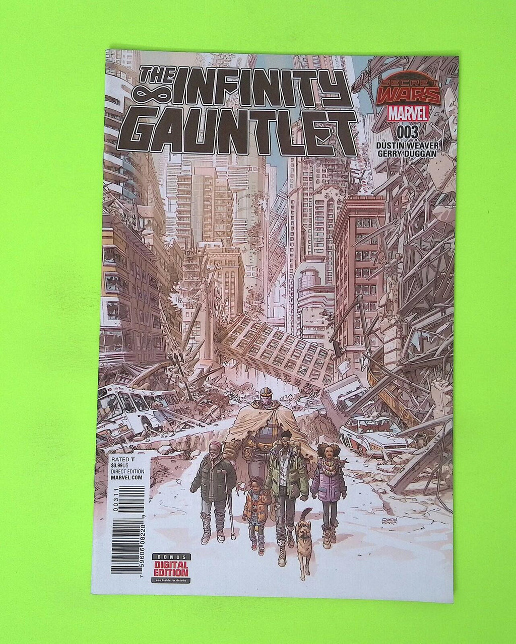 Infinity Gauntlet #3 Vol. 2 2015 Marvel Comics High Grade Comic Book R73-125