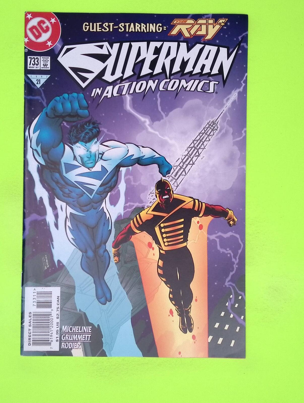 Action Comics #733 Vol. 1 1997 DC Comics Mid Grade Comic Book K28-227