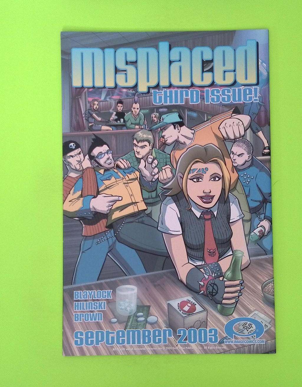 Misplaced #2 Vol. 2 2003 Image Comics High Grade Comic Book W214-226