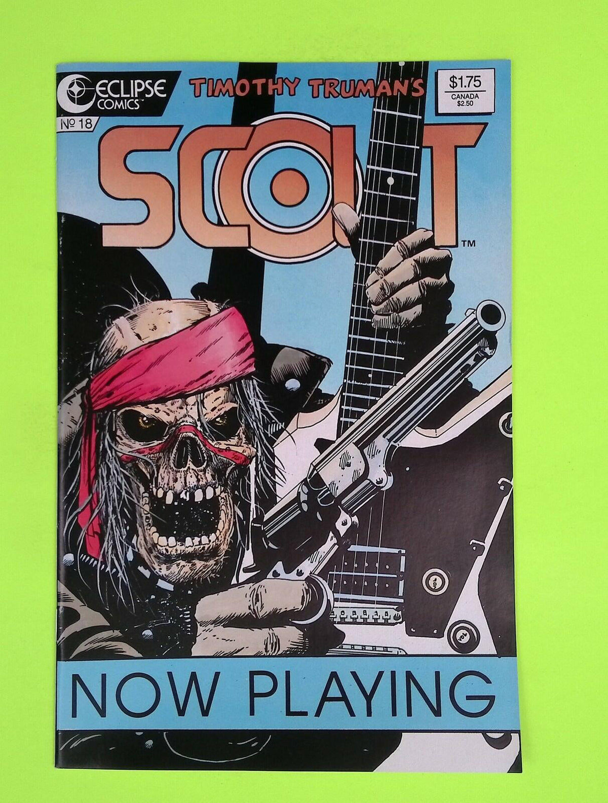 Scout #18 1987 Eclipse Comics 8.0 Comic Book J48-214