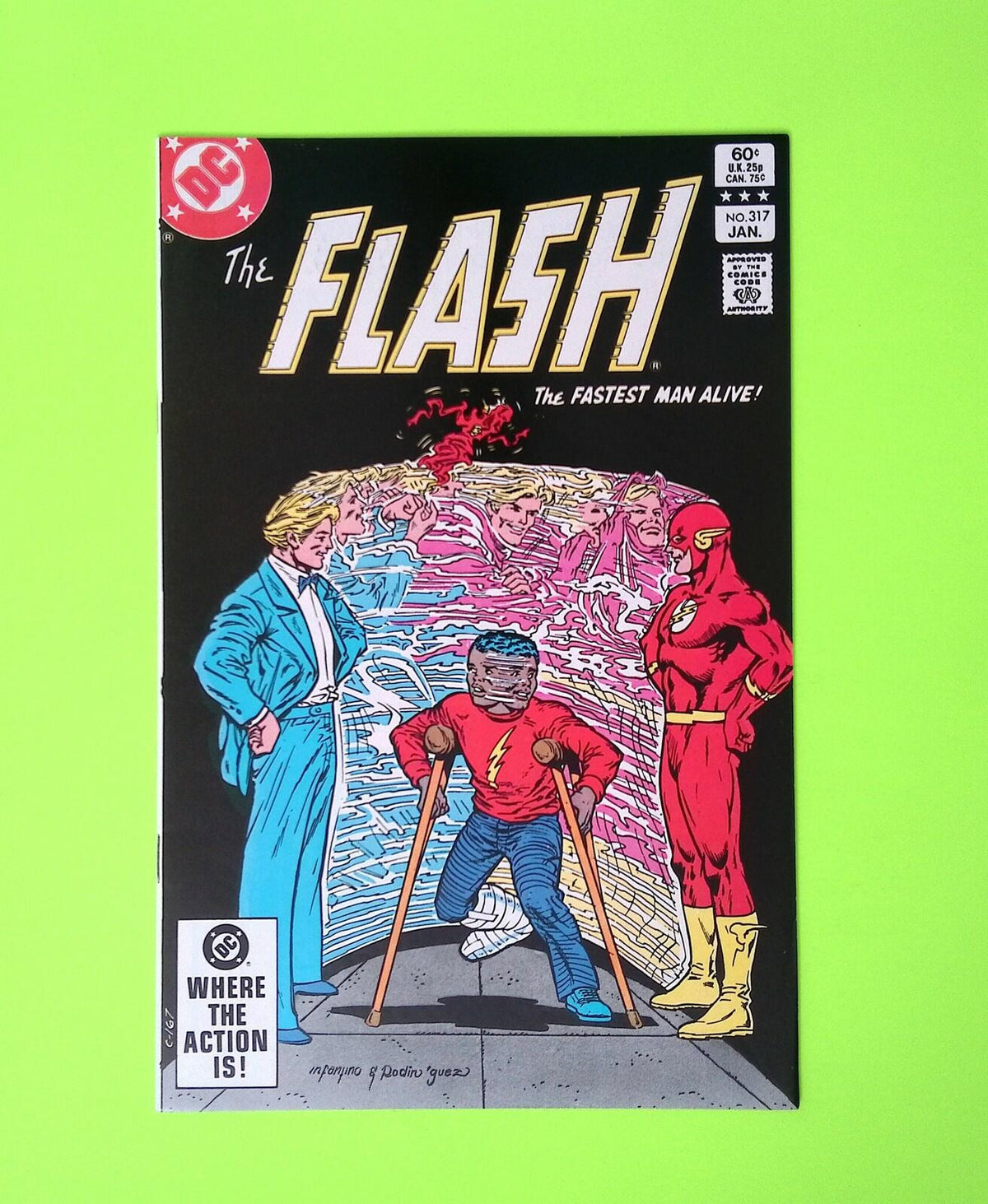 Flash #317 Vol. 1 1983 DC Comics High Grade Comic Book X252-245