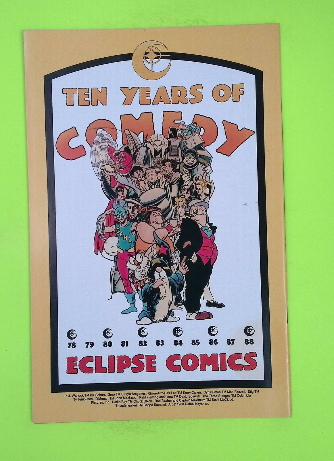 Phaze #2 Eclipse Comics 8.0 Comic Book J81-134