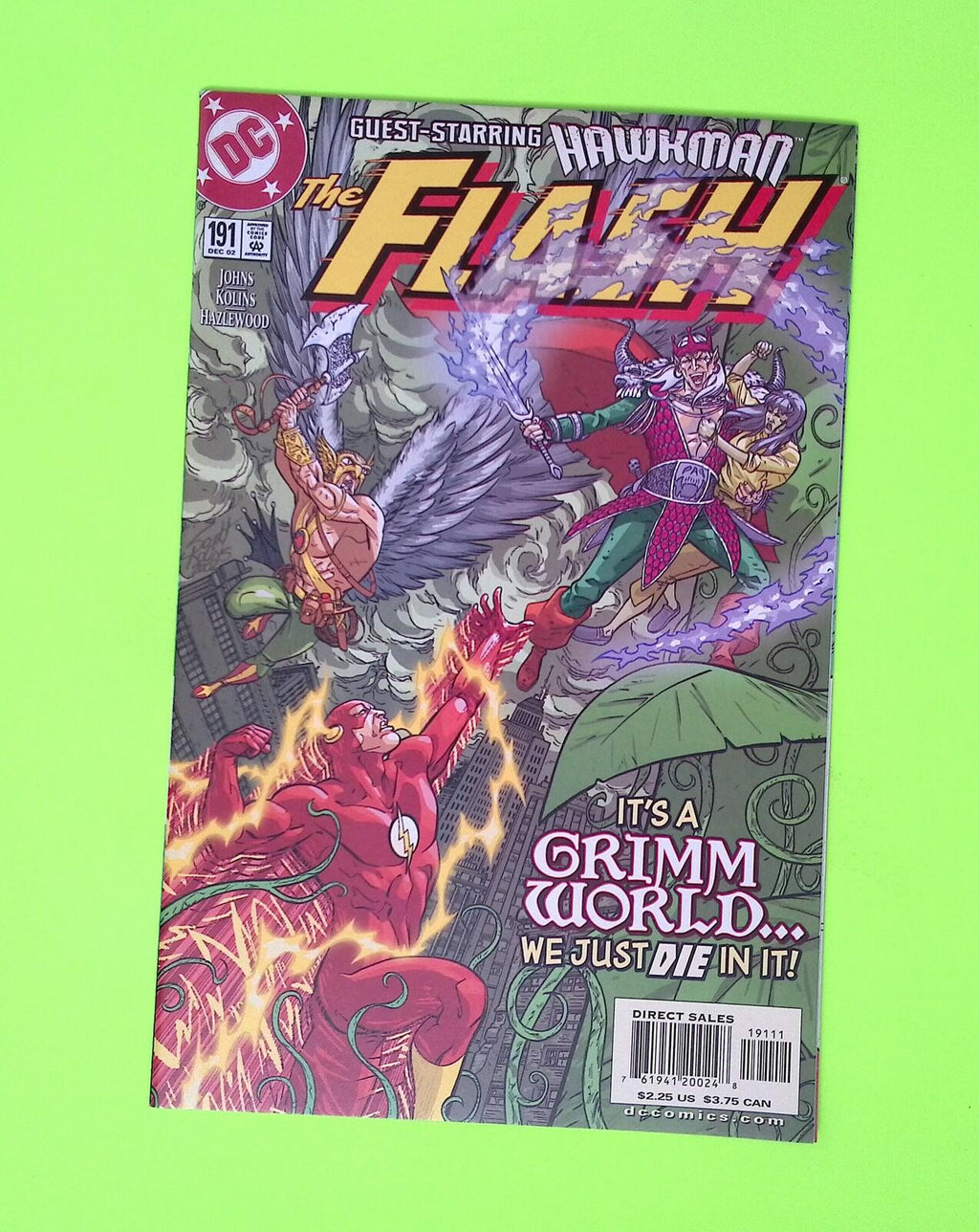 Flash #191 Vol. 2 2002 DC Comics High Grade Comic Book Q27-49