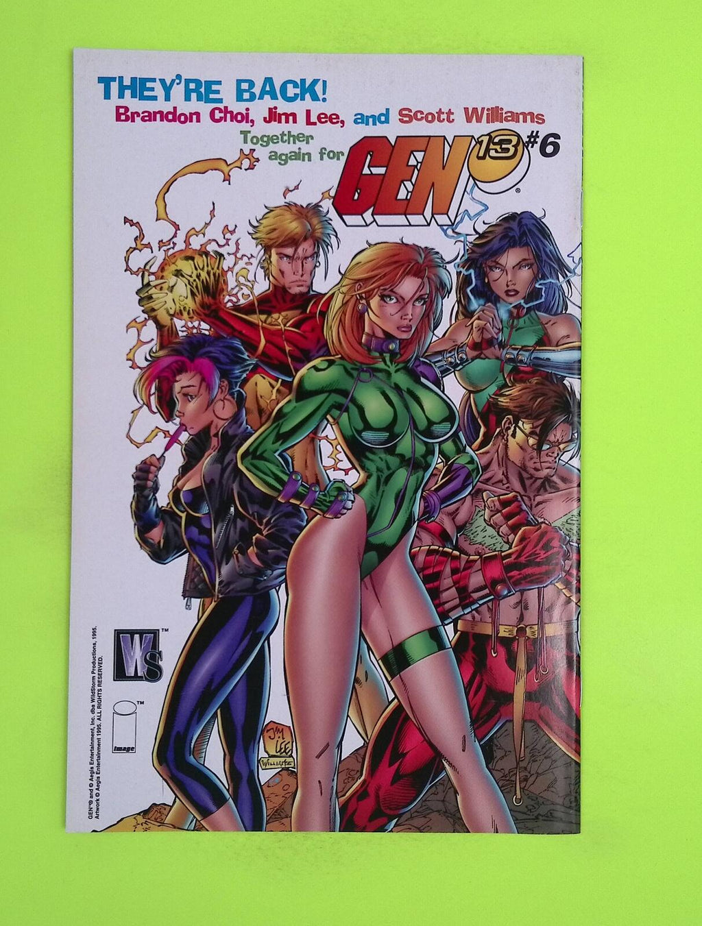 Backlash #13 1995 Image Comics 1st App High Grade Comic Book J5-18