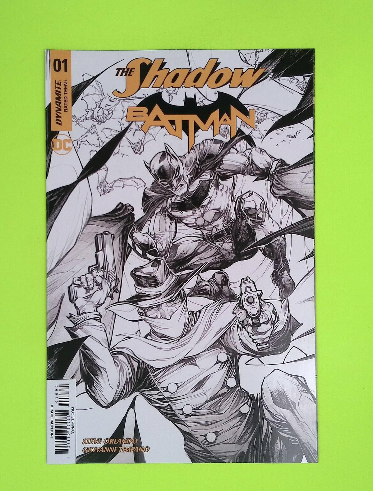 The Shadow / Batman #1i 2017 Dynamite Entertainment Variant High Grade J39-80