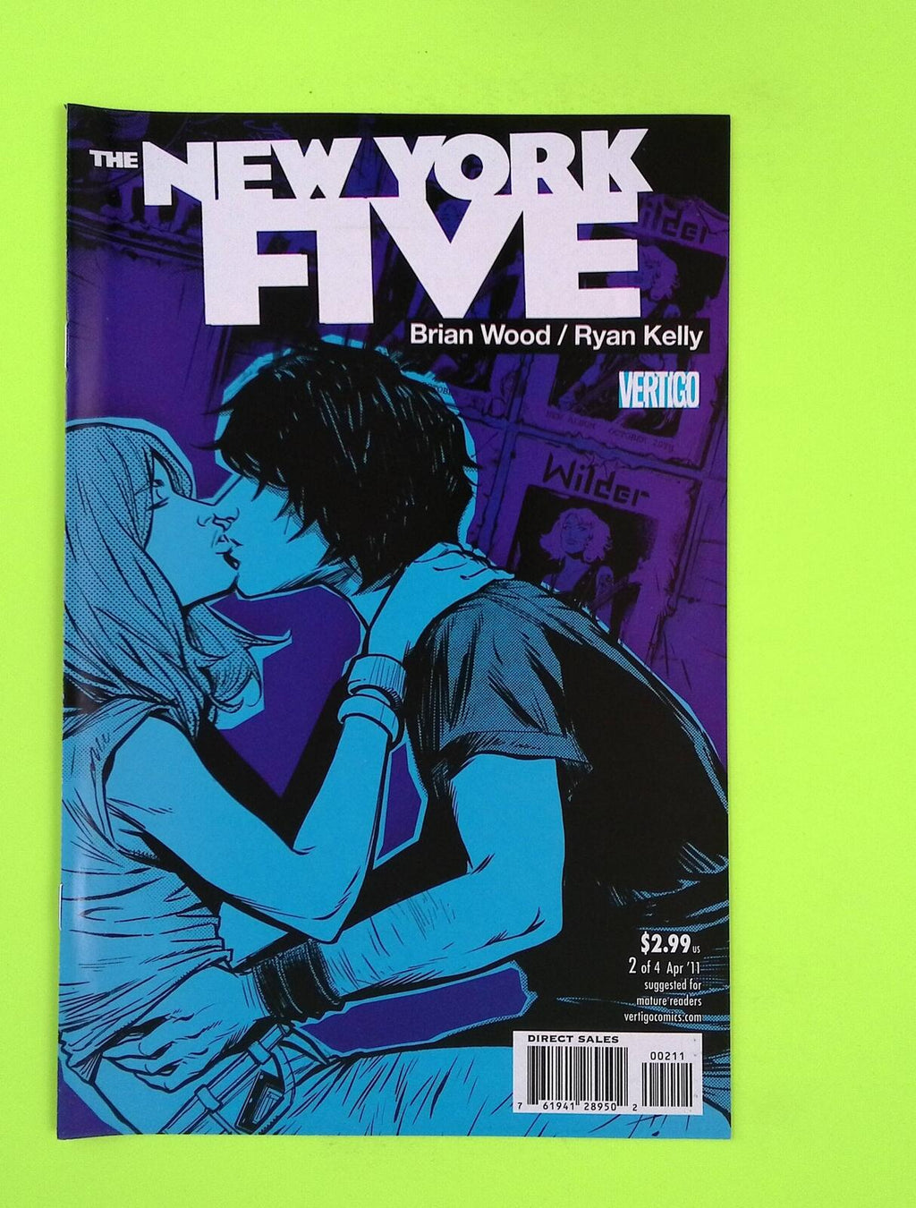 New York Five #2 2011 Vertigo High Grade Comic Book M28-250
