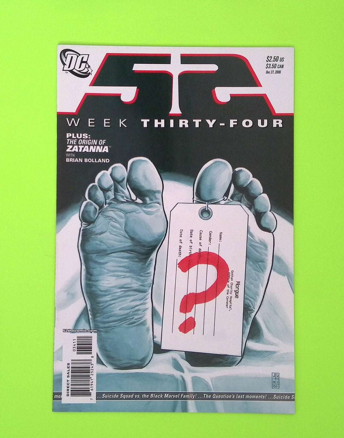 52 #34 2006 DC Comics 8.0 Comic Book R55-145