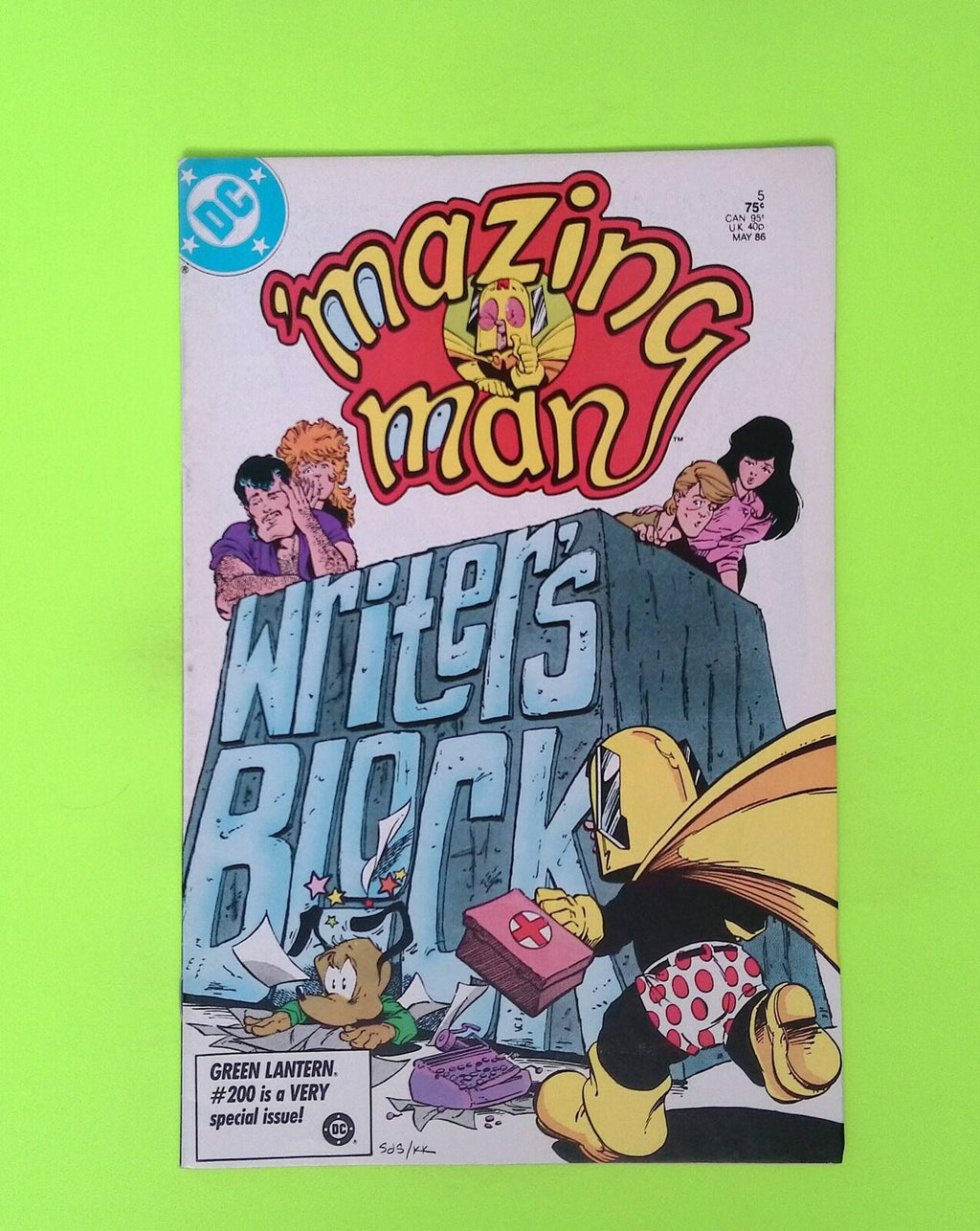 'Mazing Man #5 1986 DC Comics High Grade Comic Book X177-108