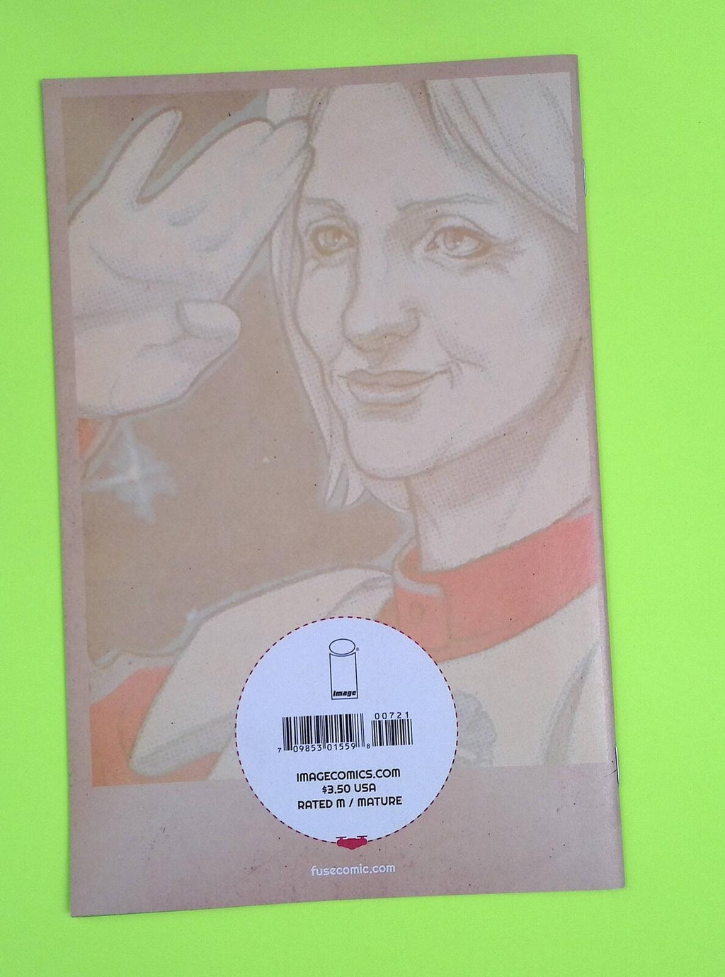 The Fuse #7b 2014 Image Comics Variant High Grade Comic Book G63-83