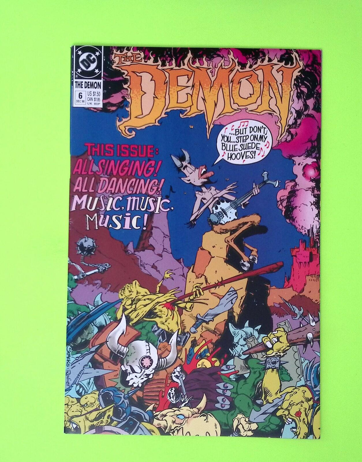 Demon #6 Vol. 3 1990 DC Comics 8.0 Comic Book X118-100