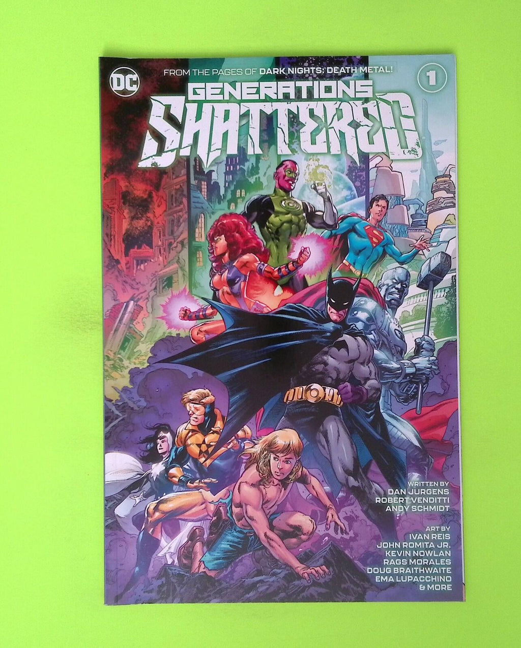 Generations Shattered #1 2021 DC Comics High Grade Comic Book X168-191