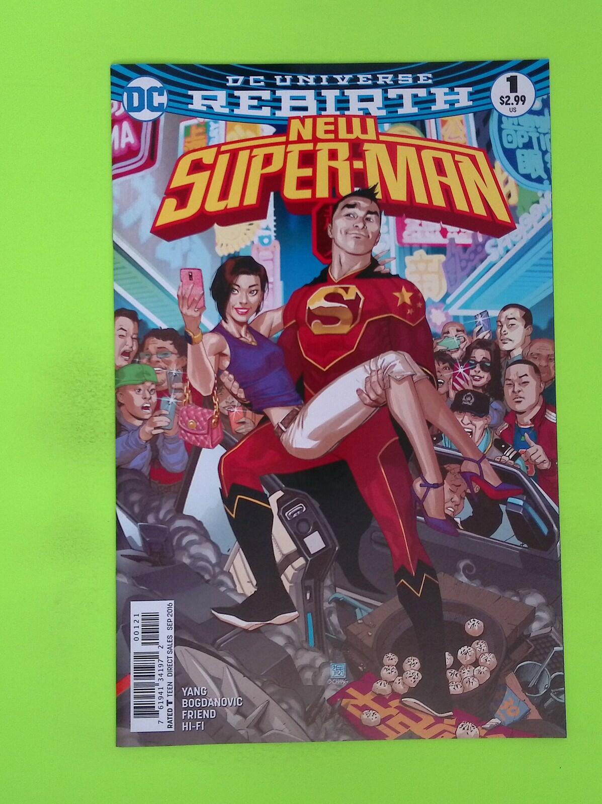 New Super-Man #1b 2016 DC Comics Variant High Grade Comic Book W154-154