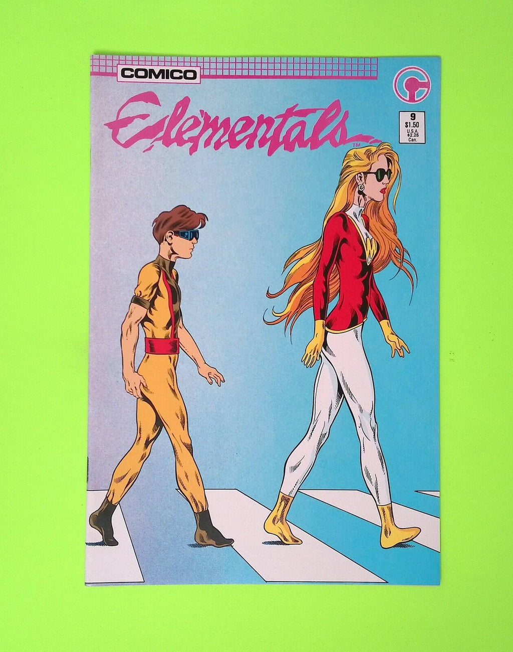 Elementals #9 Vol. 1 Comico Comics Higher Grade Comic Book X238-10