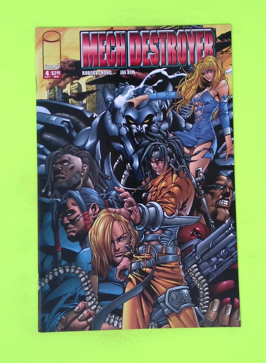 Mech Destroyer #4 2001 Image Comics 8.0 Comic Book M80-197